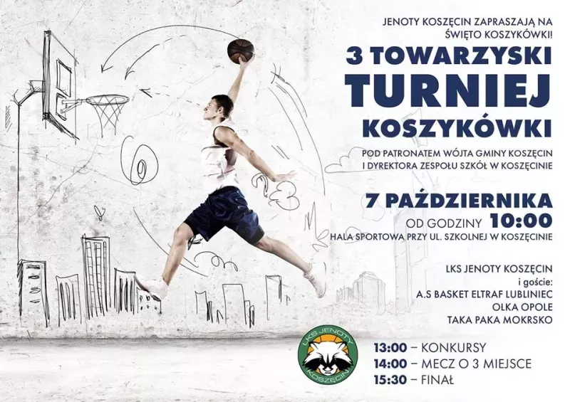 3 Towarzyski Turniej Koszykówki w Koszęcinie 