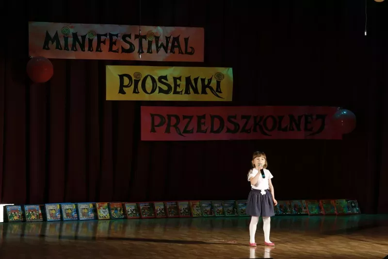 Gminny Minifestiwal Piosenki Dziecięcej dla Przedszkolaków