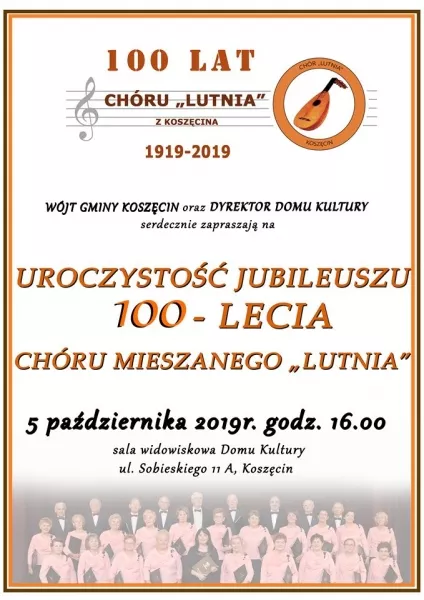 Jubileusz 100-lecia Chóru 